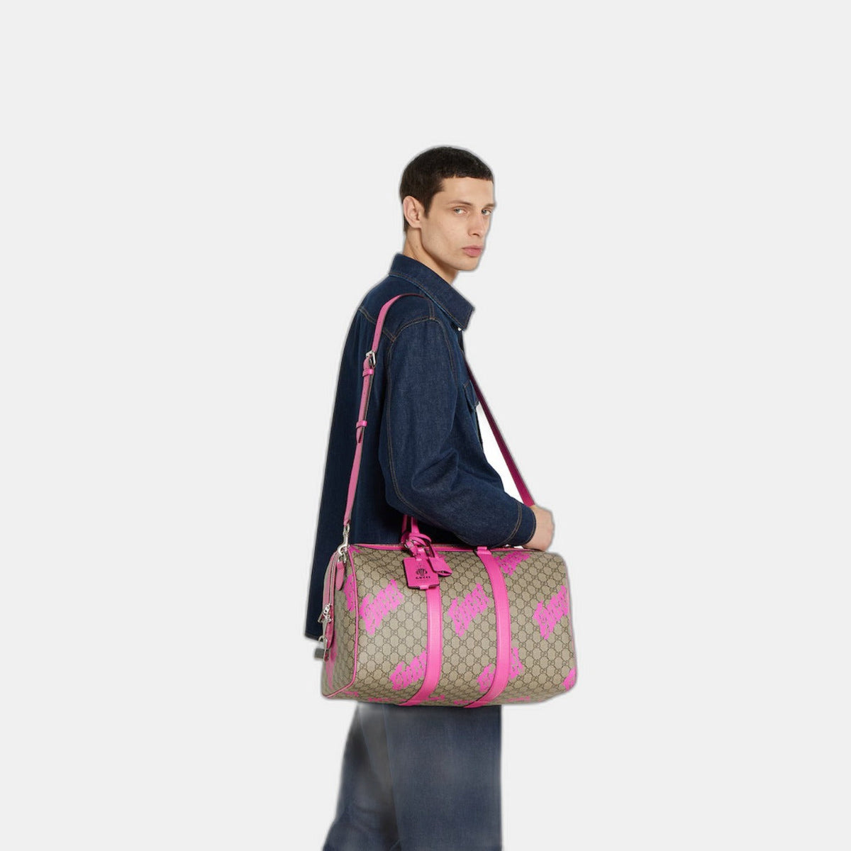 Sac de voyage avec imprimé moyen format