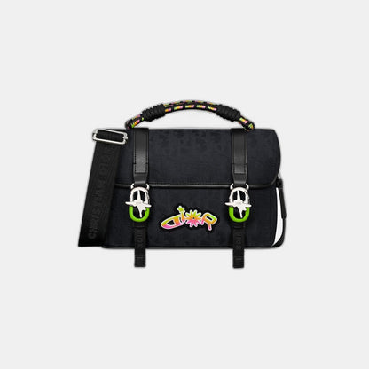 Sac Messenger à rabat Dior Hit The Road DIOR AND LEWIS HAMILTON