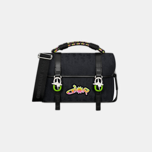 Sac Messenger à rabat Dior Hit The Road DIOR AND LEWIS HAMILTON