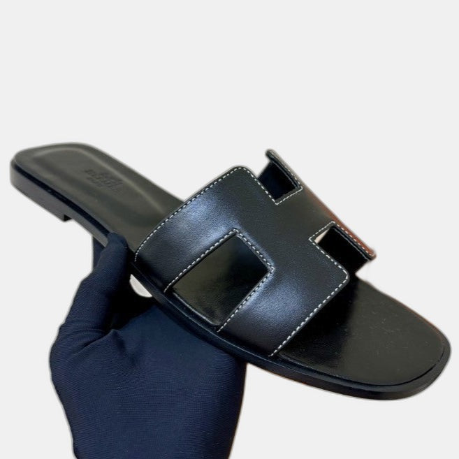 Hermes - Claquettes Noir
