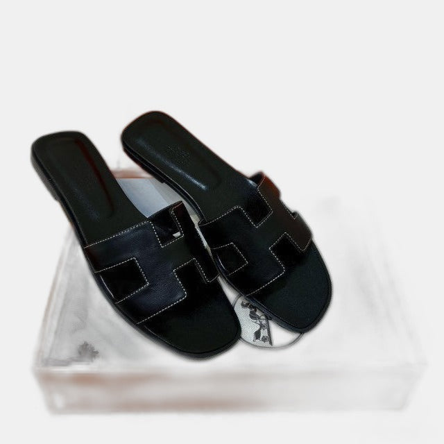 Hermes - Claquettes Noir
