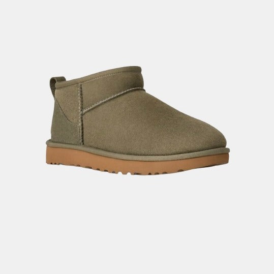 UGG Femme Botte Classic Ultra Mini Vert
