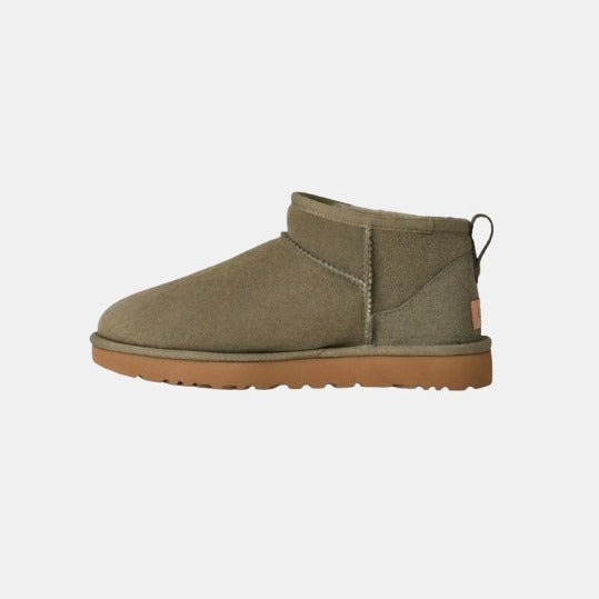 UGG Femme Botte Classic Ultra Mini Vert