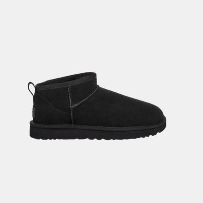 UGG Femme Botte Classic Ultra Mini Noir