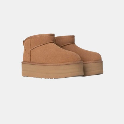 UGG Botte Classic Ultra Mini à plateforme  Marron
