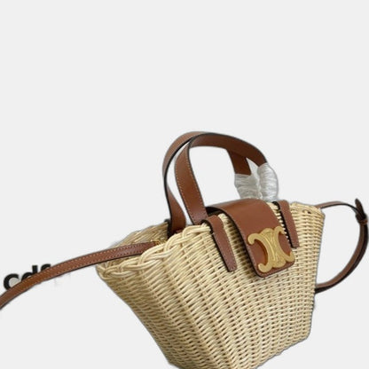C­eli­ne - Classic Panier Teen Couffin Wicker Natural