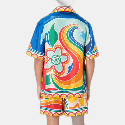 Le Pouvoir Des Fleurs Silk Shirt