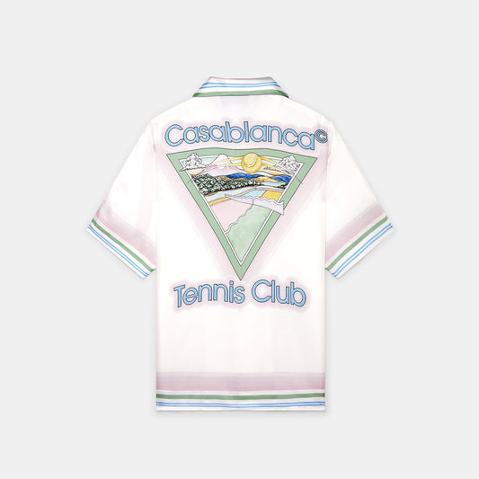 Tennis Club Icon Silk Shirt