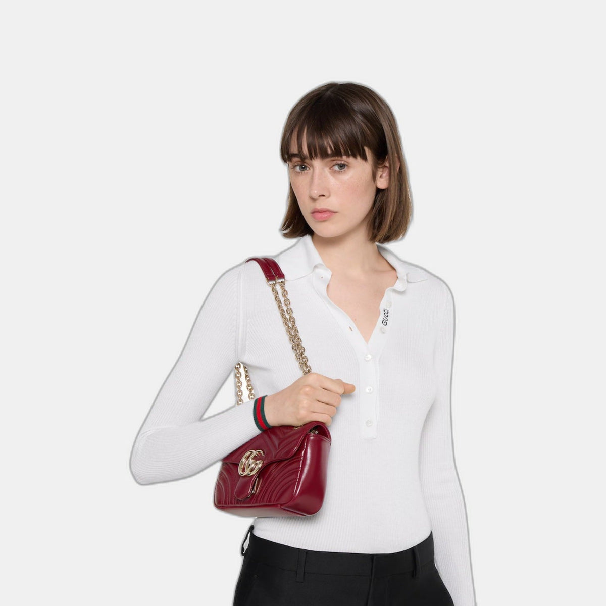 Sac à épaule GG Marmont petit format - #5