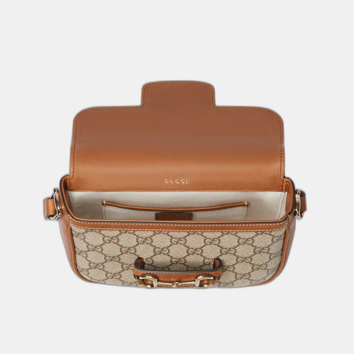 Sac à épaule Gucci Horsebit 1955 Soft petit format - #3
