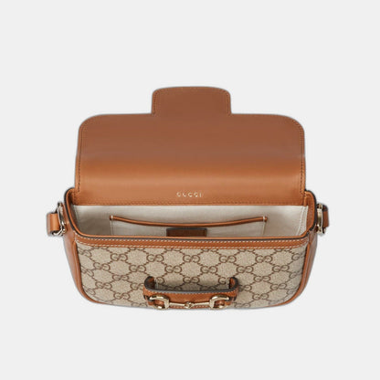 Sac à épaule Gucci Horsebit 1955 Soft petit format - #3