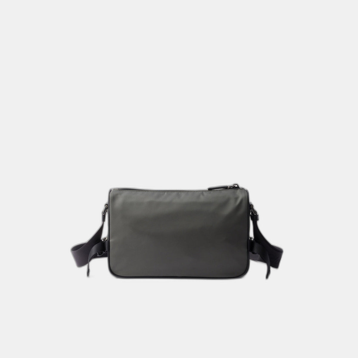 Sac de taille moyenne porté épaule en Re-Nylon et cuir Saffiano - #2