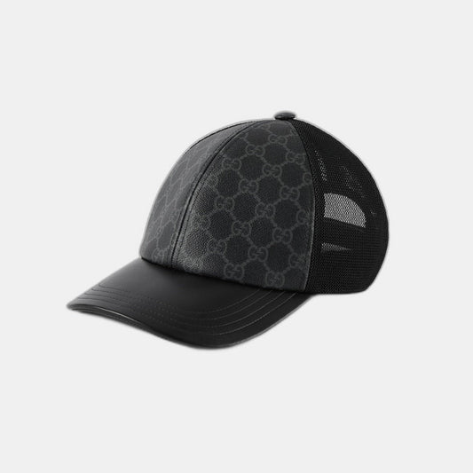 CASQUETTE EN TOILE GG MONOGRAM Noir