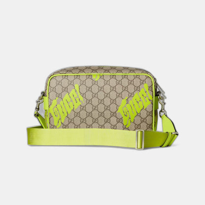 Sac à bandoulière avec imprimé moyen format