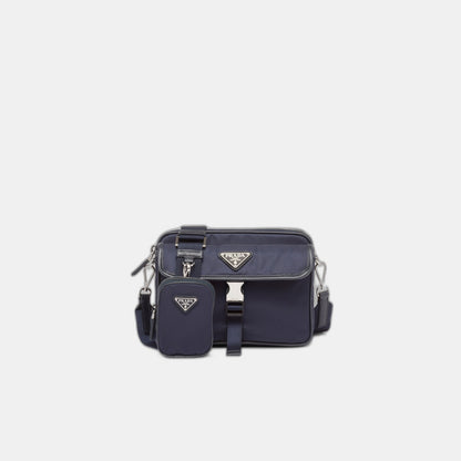 Sac porté épaule en Re-Nylon et cuir Saffiano - #3