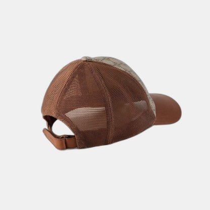 CASQUETTE EN TOILE GG MONOGRAM maron