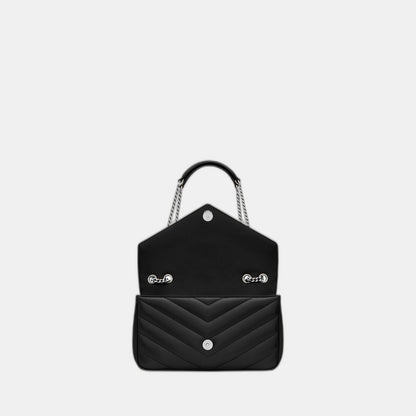 LOULOU MEDIUM EN CUIR MATELASSÉ - YSL (3)