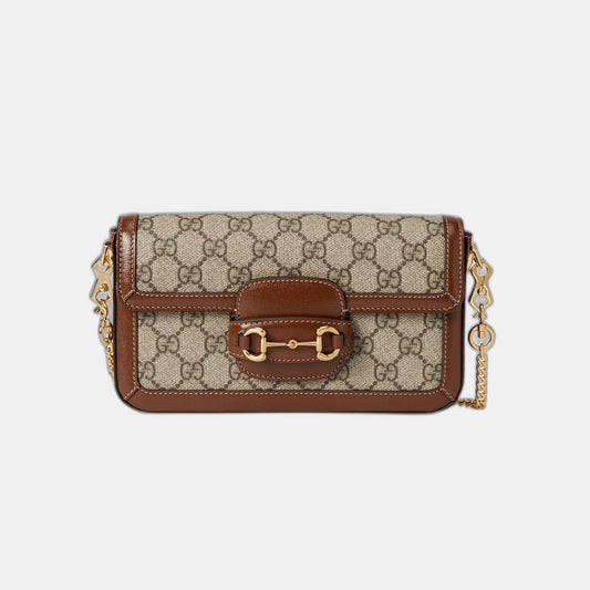 Sac à épaule Gucci Horsebit 1955 petit format