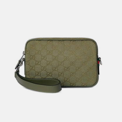 Sac à bandoulière en toile GG petit format - #4
