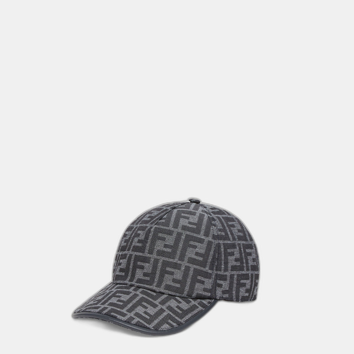 Casquette de baseball en tissu jacquard FF bleu