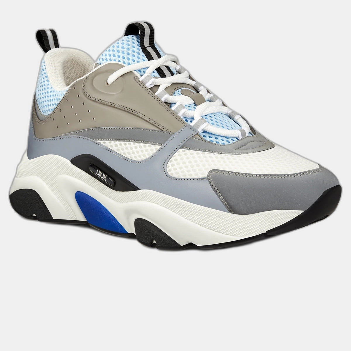 Dior B22 Sky Blue And Grey Trainer