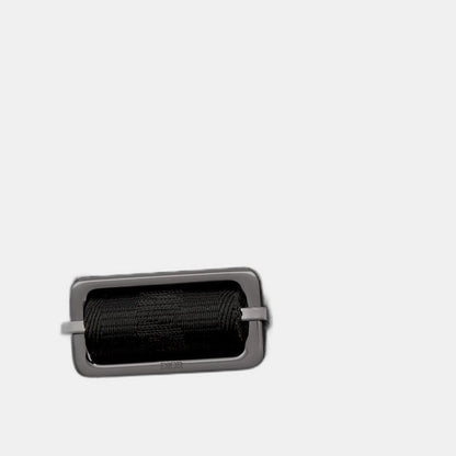 Mini sac Messenger zippé Rider 2.0 Noir et Beige