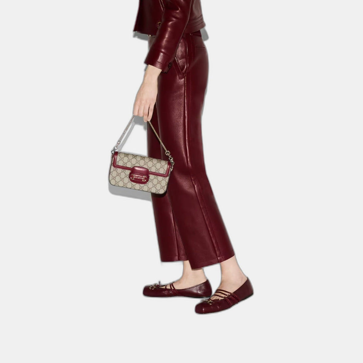 Sac à épaule Gucci Horsebit 1955 Soft petit format - #1