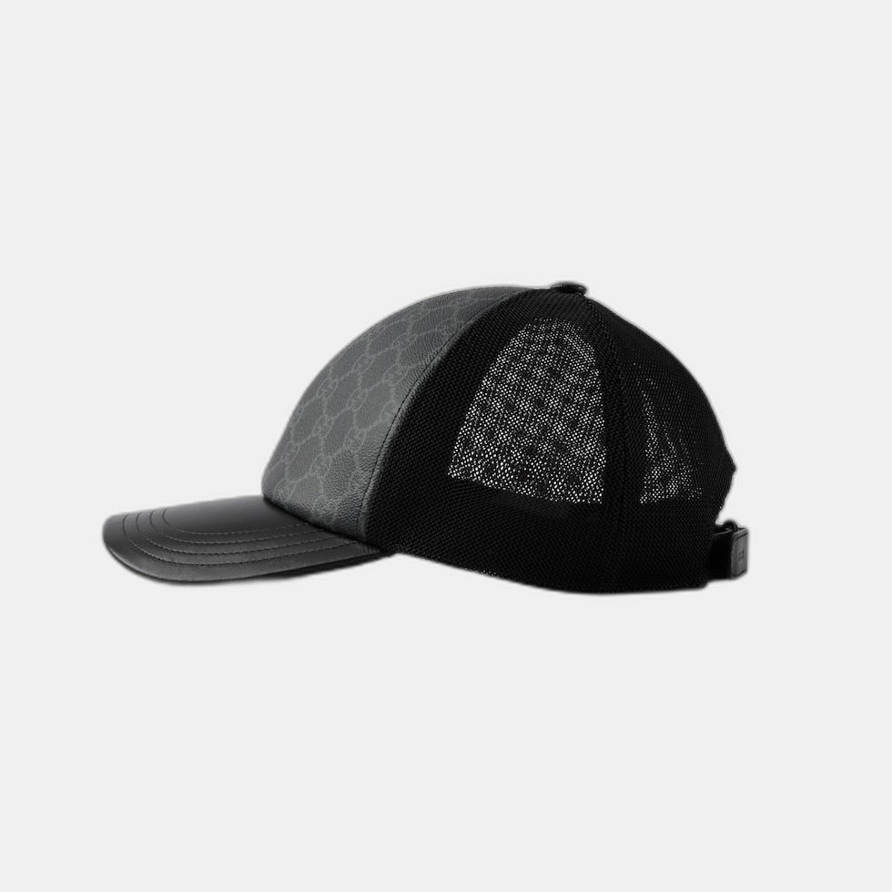 CASQUETTE EN TOILE GG MONOGRAM Noir
