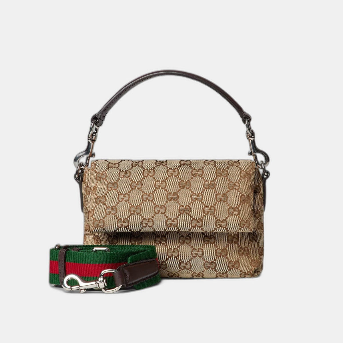Sac à bandoulière en toile GG petit format - #2