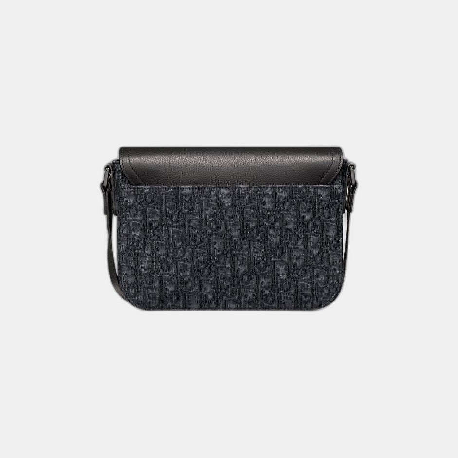 Sac Messenger à rabat Saddle Small Noir