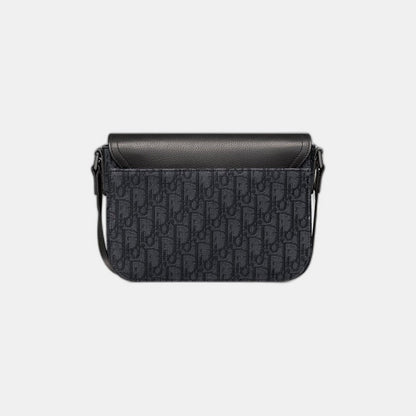 Sac Messenger à rabat Saddle Small Noir