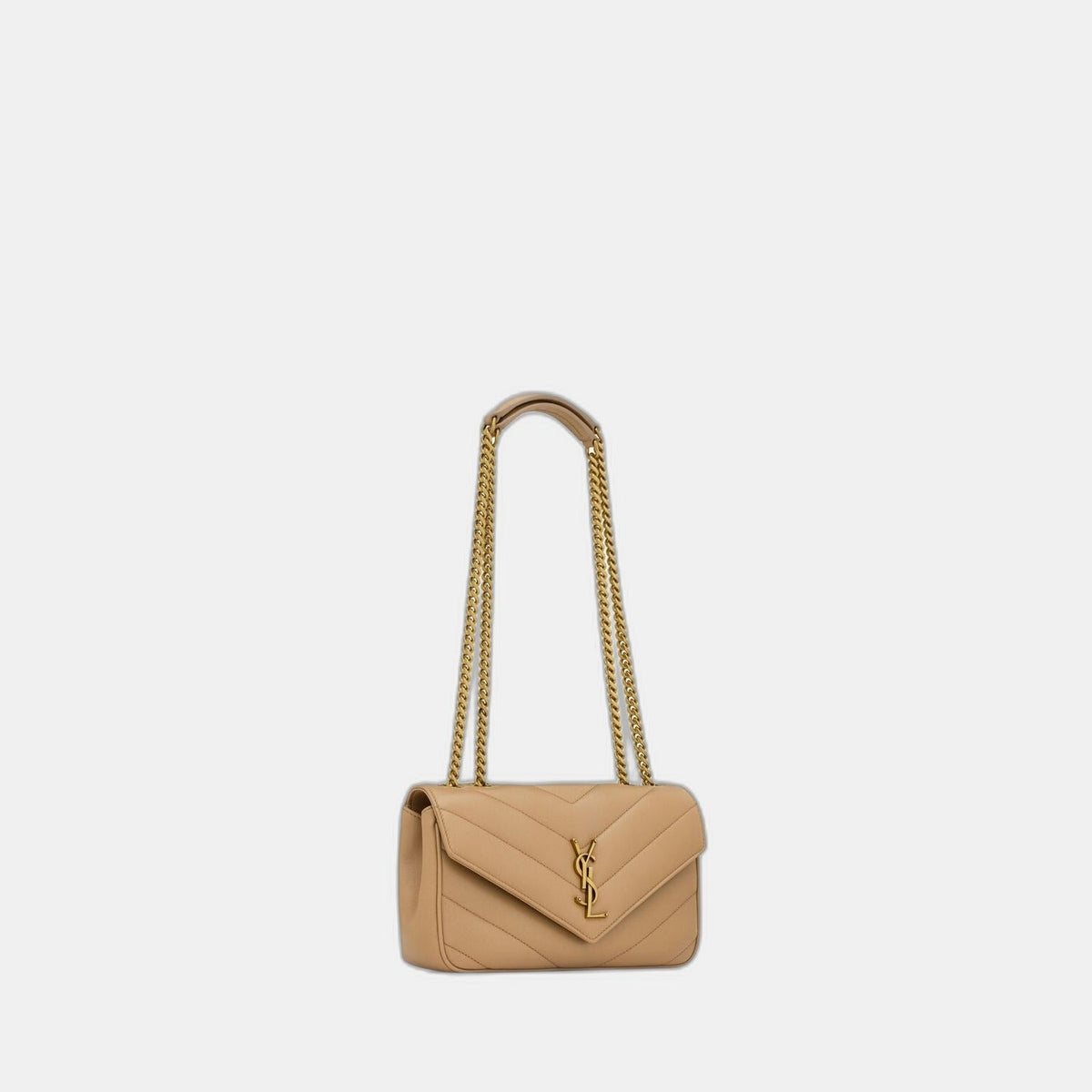 LOULOU SMALL EN CUIR MATELASSÉ - YSL