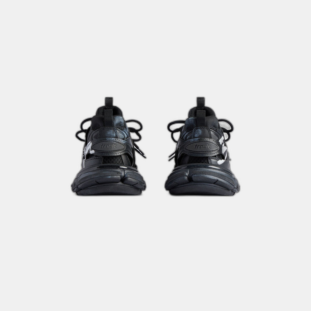 SNEAKER TRACK SIGNATURE EN NOIR/BLANC