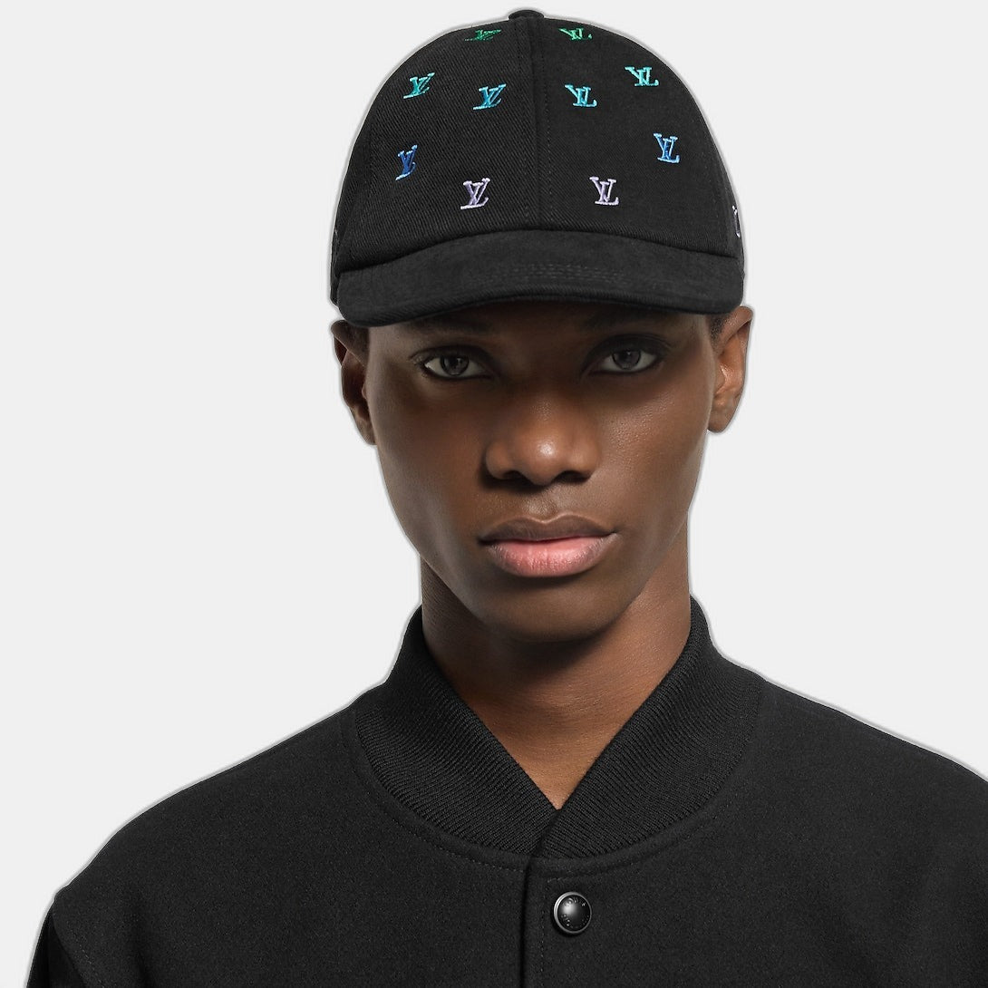 Casquette LV Blason Shading Denim