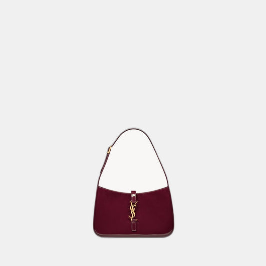 LE 5 À 7 EN CUIR VERNI - YSL