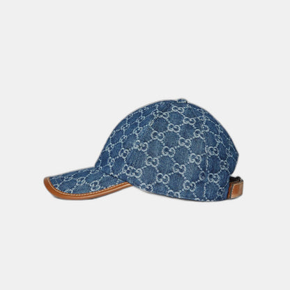 Casquette en denim GG