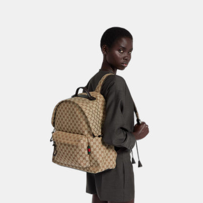 Sac à dos en toile GG moyen format - #3