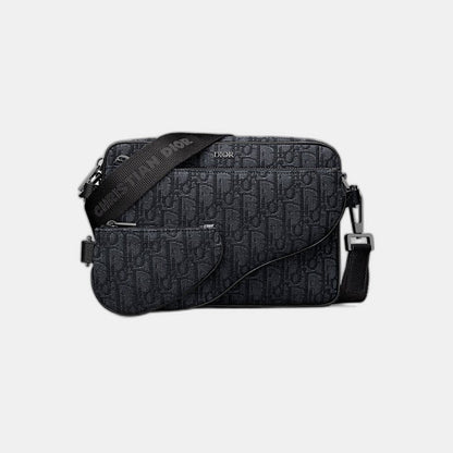 Triple Pouch Saddle Noir