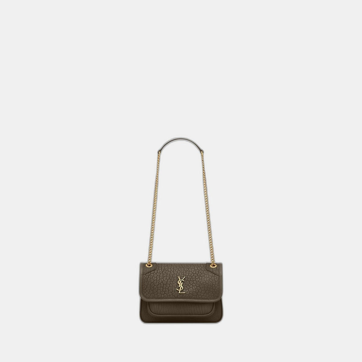 MINI NIKI EN CUIR D'AGNEAU GRAINÉ - YSL