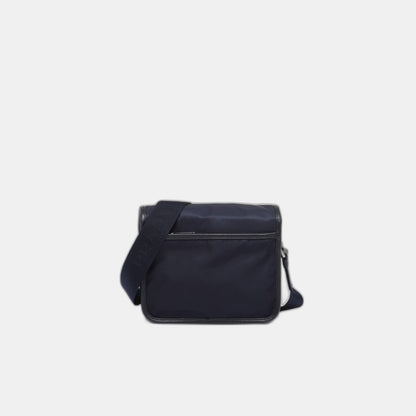 Sac porté épaule en Re-Nylon et cuir Saffiano - #5