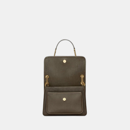 NIKI MEDIUM EN CUIR D’AGNEAU GRAINÉ - YSL