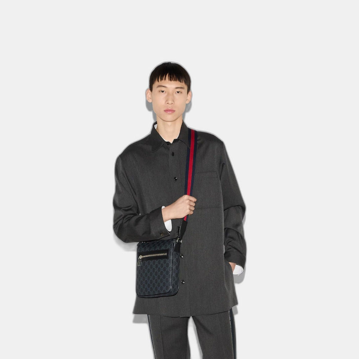 Sac à bandoulière GG Black petit format - #1