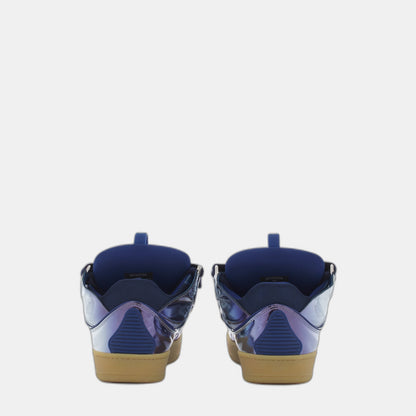 LANVIN METALLIC CORNFLOWER