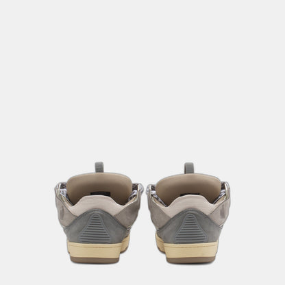 LANVIN LEATHER CURB GRIS