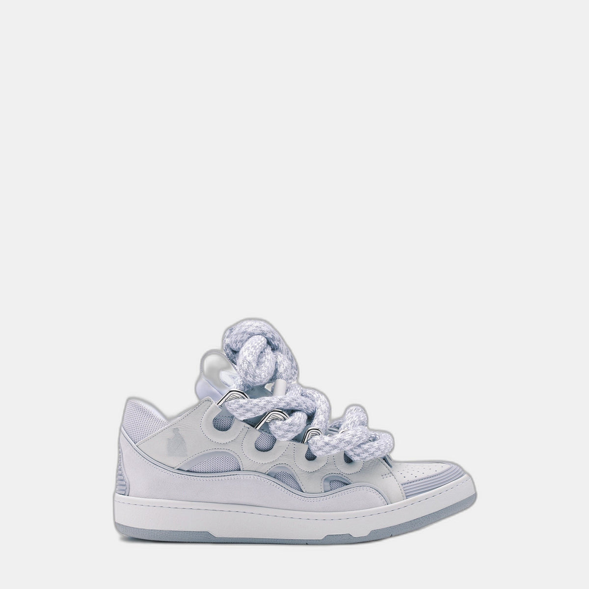 LANVIN WITH SNAKE LACES BLANC