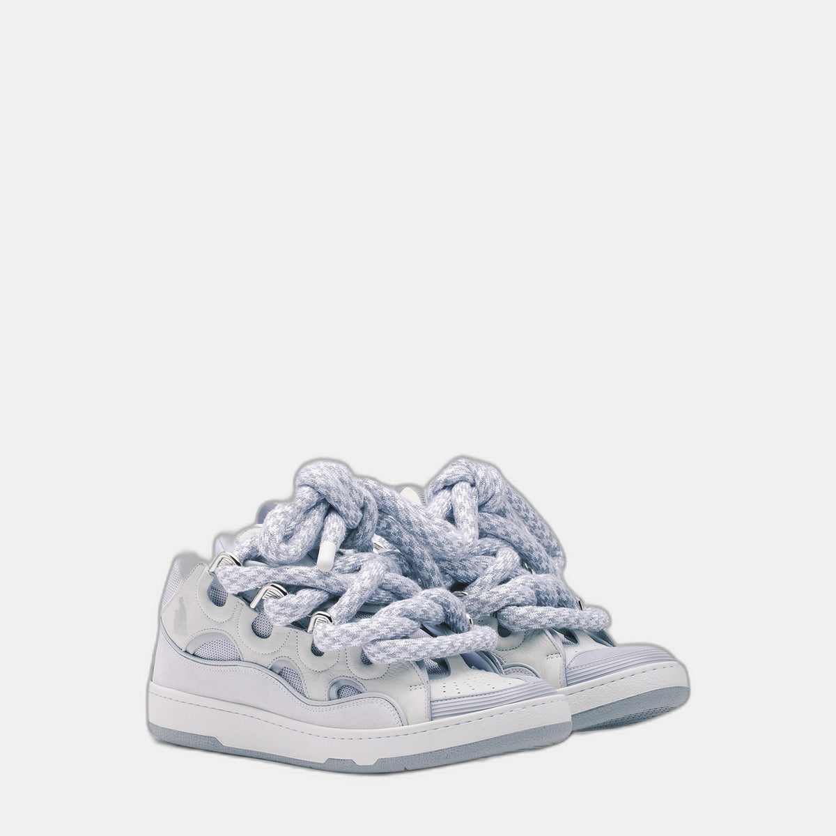 LANVIN WITH SNAKE LACES BLANC