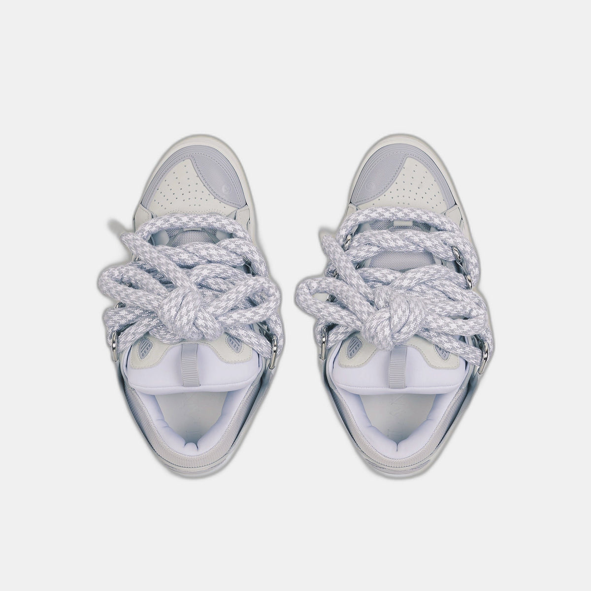 LANVIN WITH SNAKE LACES BLANC