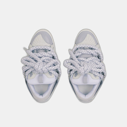 LANVIN WITH SNAKE LACES BLANC