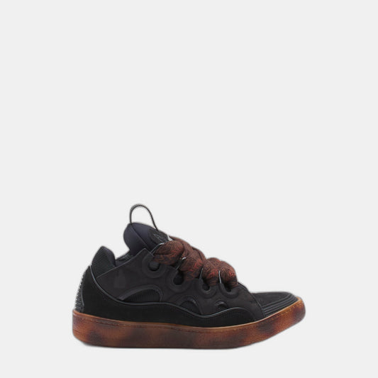 LANVIN BLACK AND BROWN