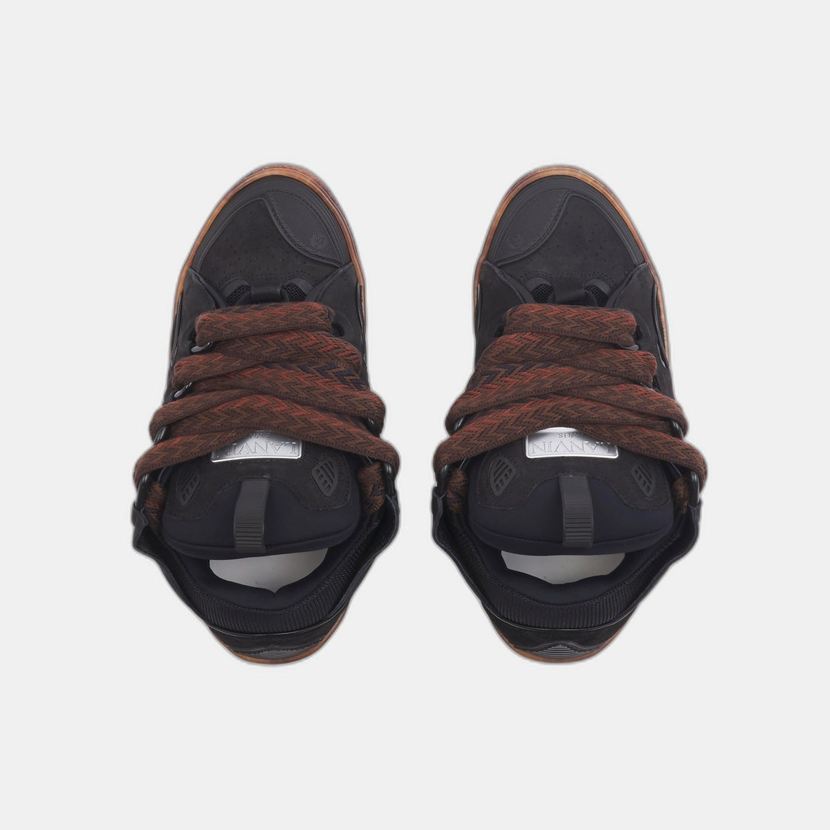 LANVIN BLACK AND BROWN